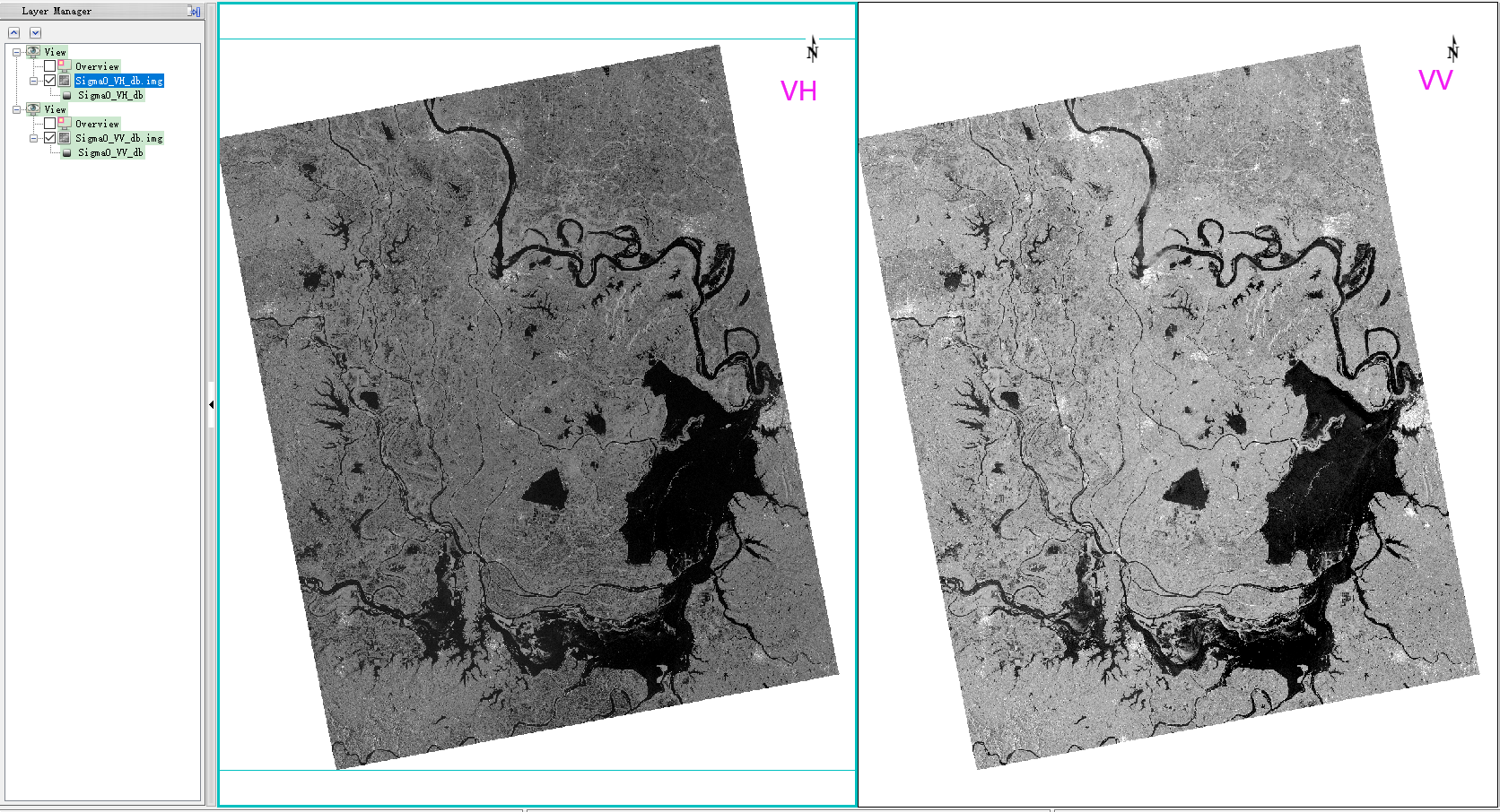 基于Sentinel-1 A/B提取水体两种方法（阈值和面向对象）的试验——以洞庭湖为例qq46071146的博客-