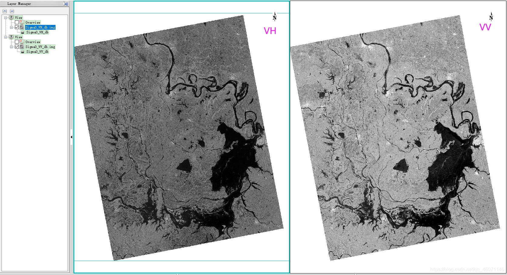 基于Sentinel-1 A/B提取水体两种方法(阈值和面向对象)的试验——以洞庭湖为例qq46071146的博客-