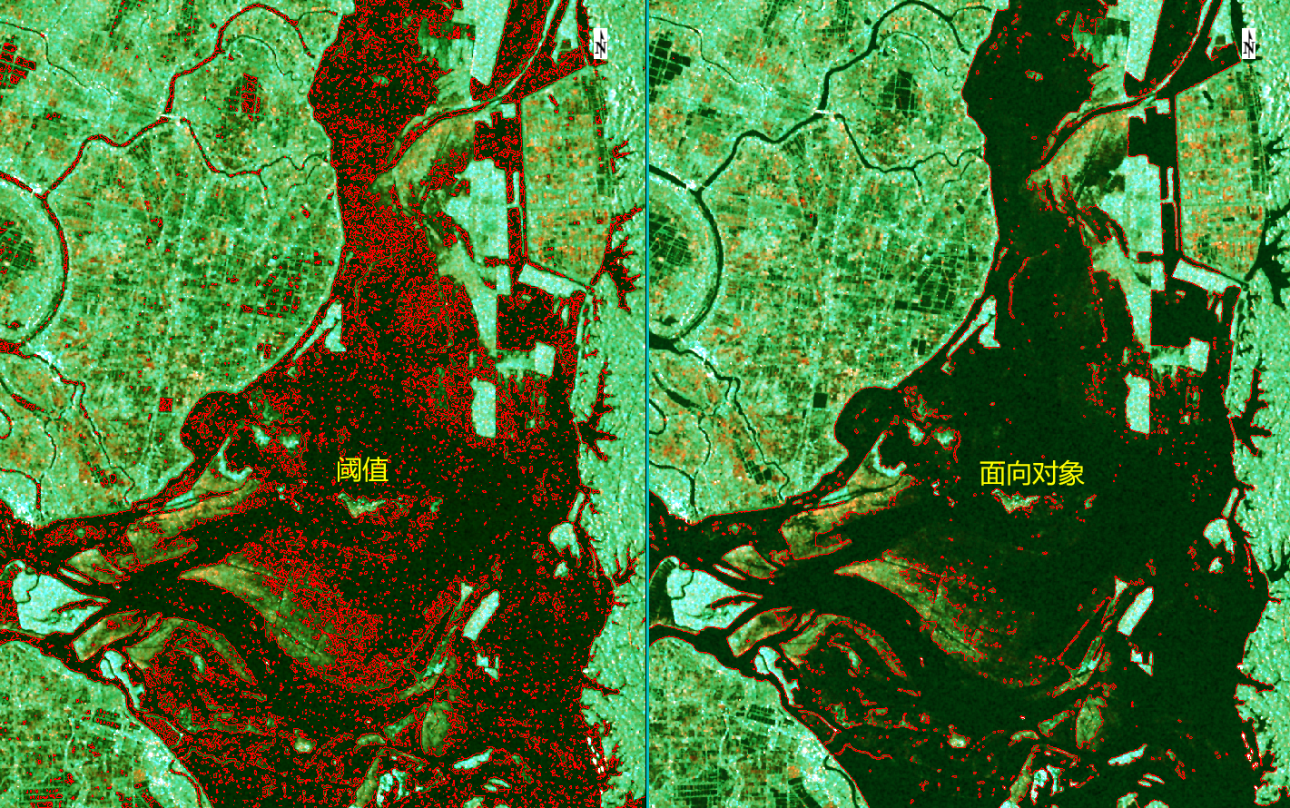 基于Sentinel-1 A/B提取水体两种方法（阈值和面向对象）的试验——以洞庭湖为例qq46071146的博客-