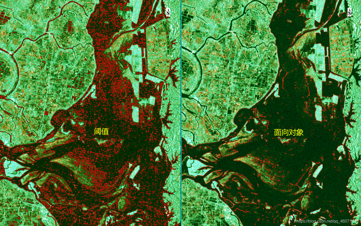 基于Sentinel-1 A/B提取水体两种方法(阈值和面向对象)的试验——以洞庭湖为例qq46071146的博客-