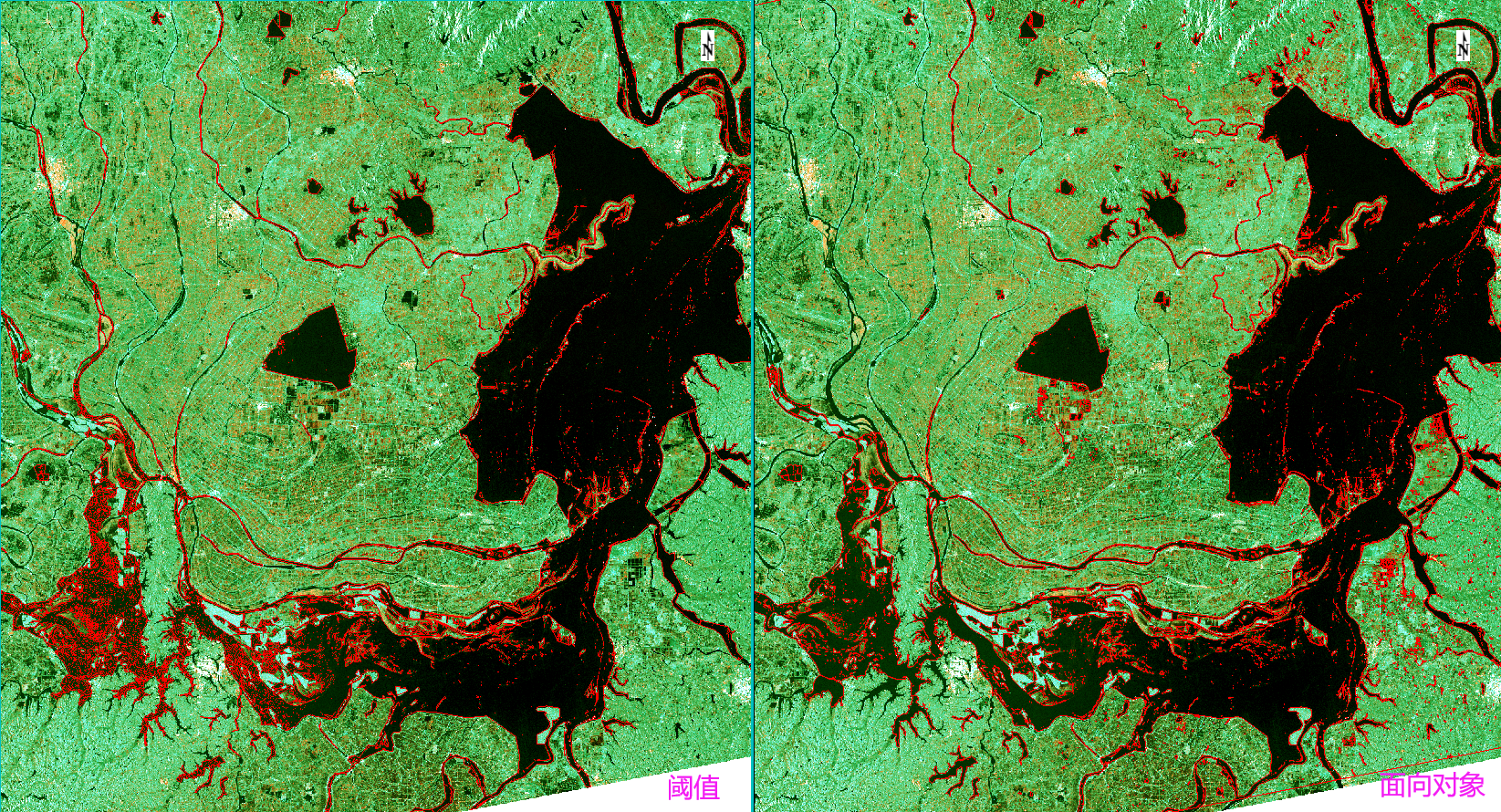 基于Sentinel-1 A/B提取水体两种方法（阈值和面向对象）的试验——以洞庭湖为例qq46071146的博客-