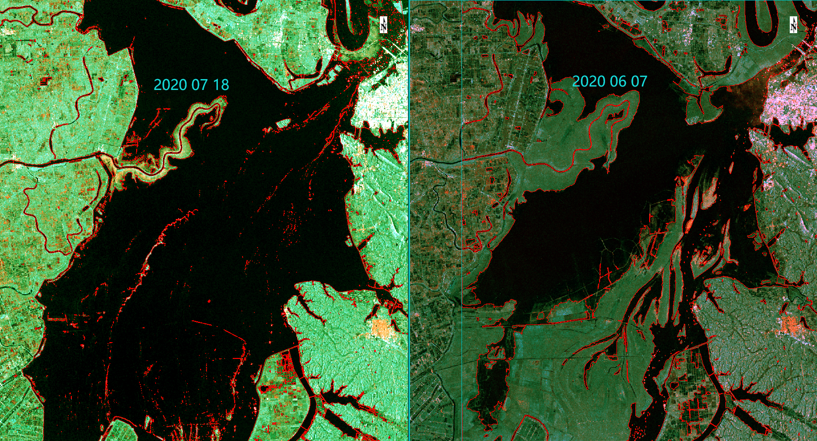 基于Sentinel-1 A/B提取水体两种方法（阈值和面向对象）的试验——以洞庭湖为例qq46071146的博客-