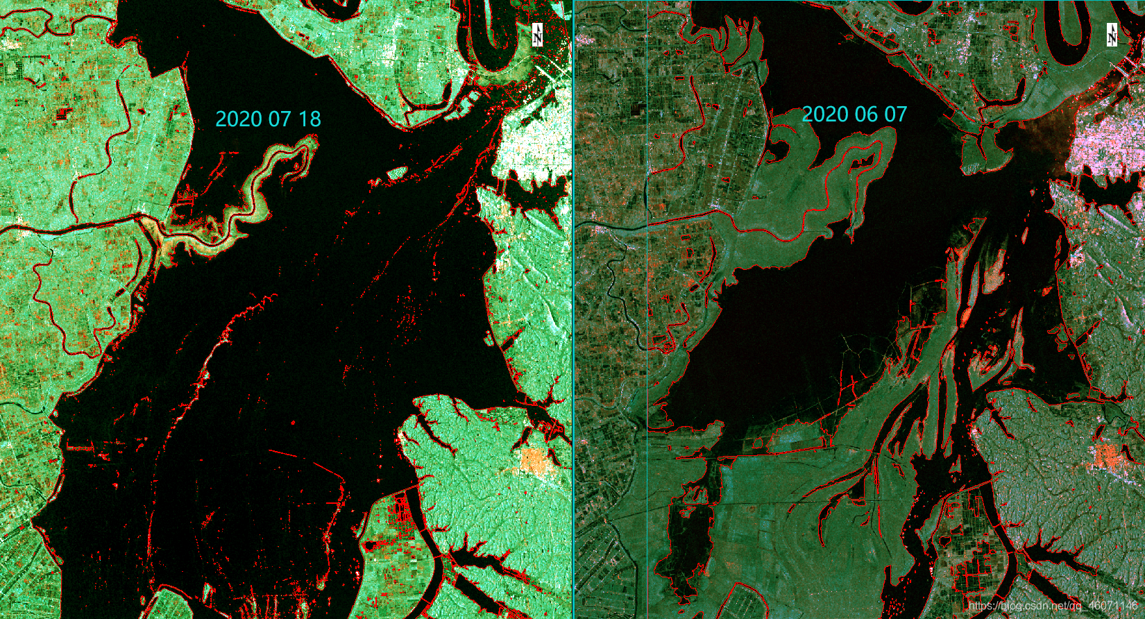 基于Sentinel-1 A/B提取水体两种方法(阈值和面向对象)的试验——以洞庭湖为例qq46071146的博客-