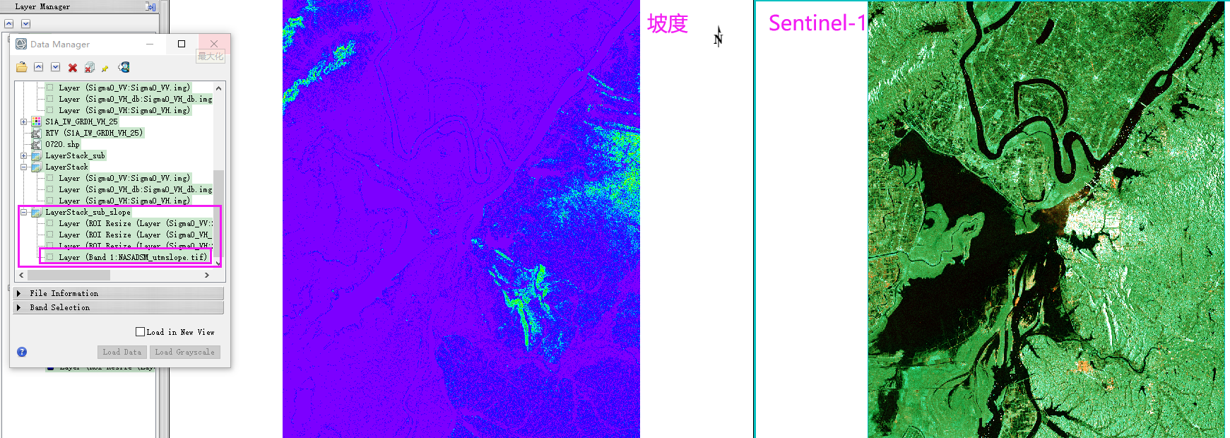 基于Sentinel-1 A/B提取水体两种方法（阈值和面向对象）的试验——以洞庭湖为例qq46071146的博客-