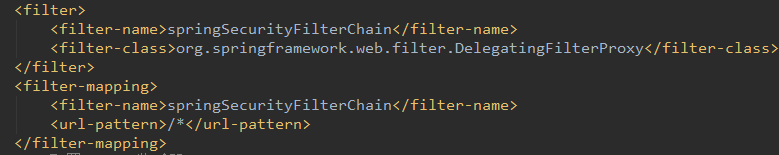 注意这里的filter-name 必须是这个名字