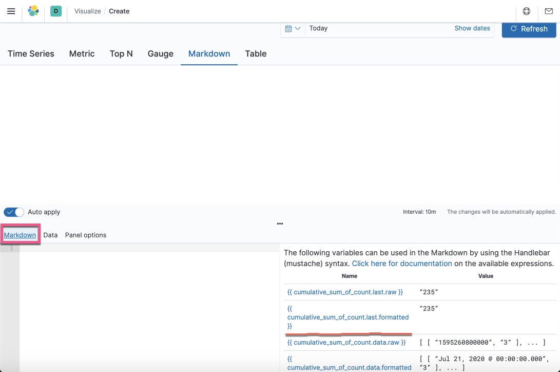 Kibana：Markdown 可视化教程_kibana markdown文本CSDN博客