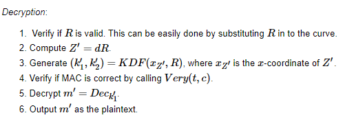 [密码学基础][每个信息安全博士生应该知道的52件事][Bristol Cryptography][第15篇]RSA-OAEP和ECIES的密钥生成,加密和解密