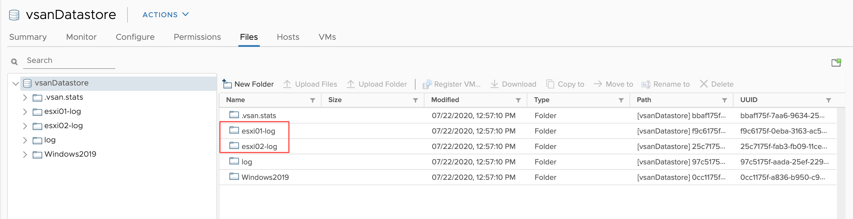 VMware vSAN主机告警System logs on host xxxx are stored on nonpersistent