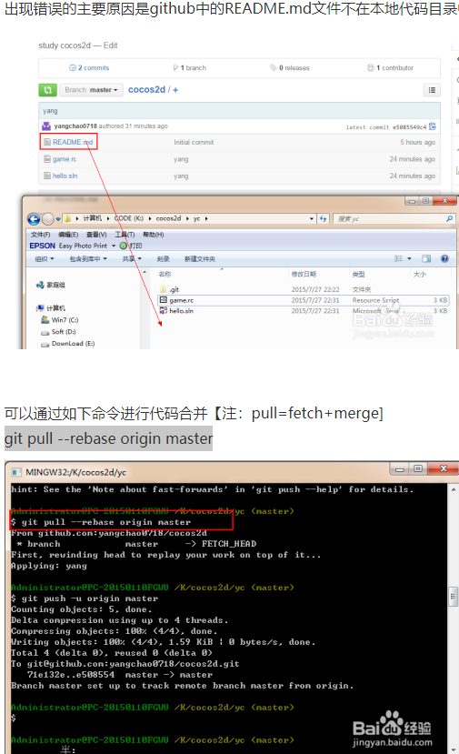 Git pull git pull rebase origin master ttst htsn csdn 