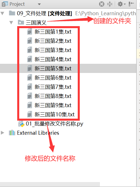 Python 批修改文件名 Python 批量 文件名称