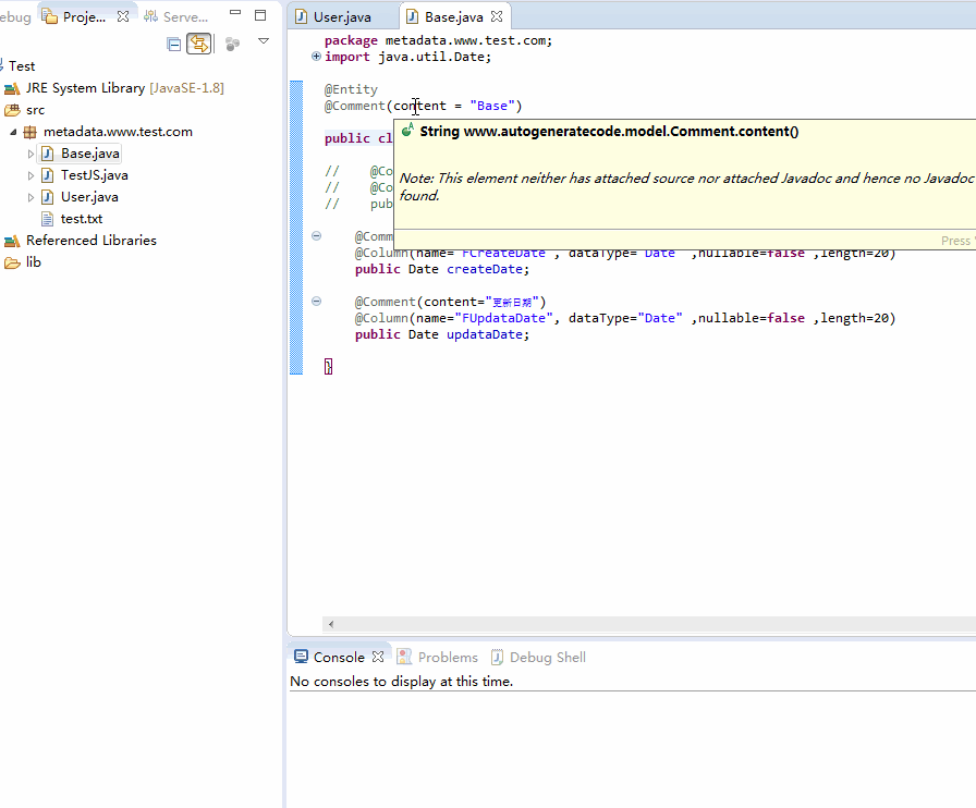 java代码自动生成插件 for Eclipse_eclipse代码生成插件CSDN博客