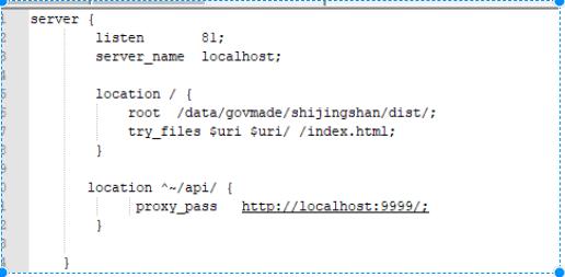 Separate front and back ends, using nginx reverse proxy - Programmer Sought