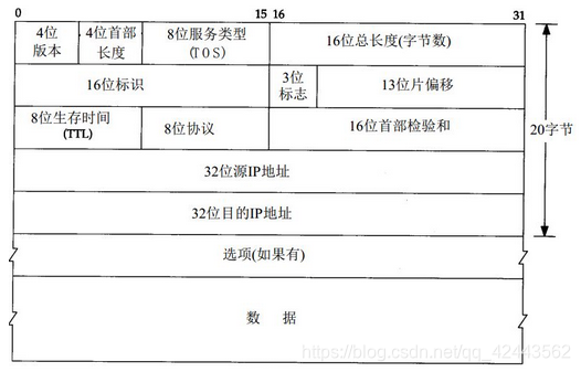 IP分组格式