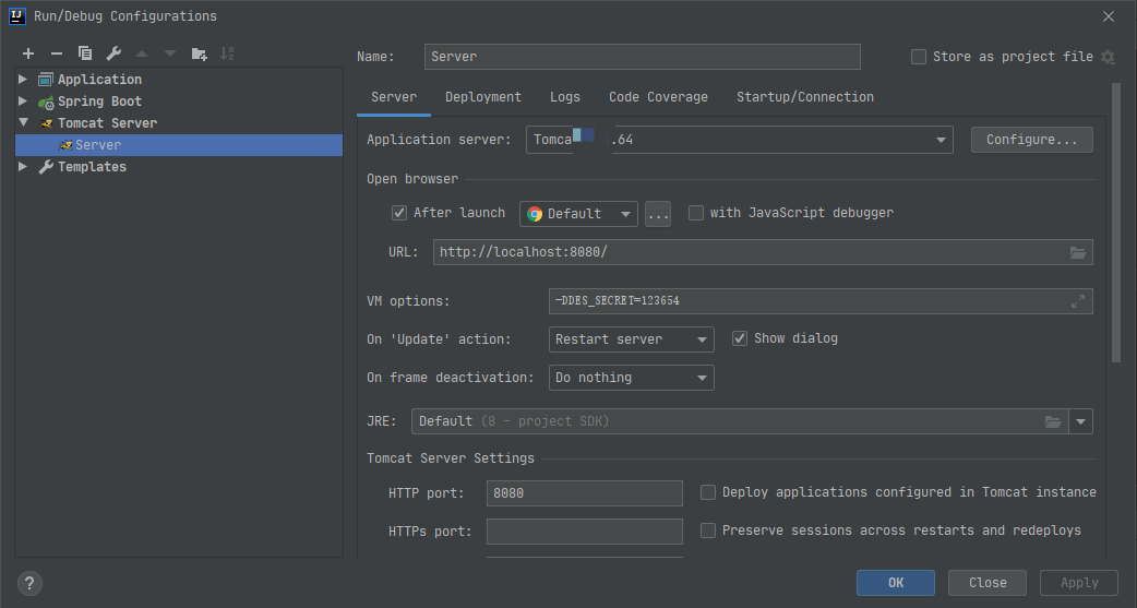 Linux/Windows 部署 Tomcat 配置用户环境变量 VM Options_vm options配置添加到linux服务器中CSDN博客