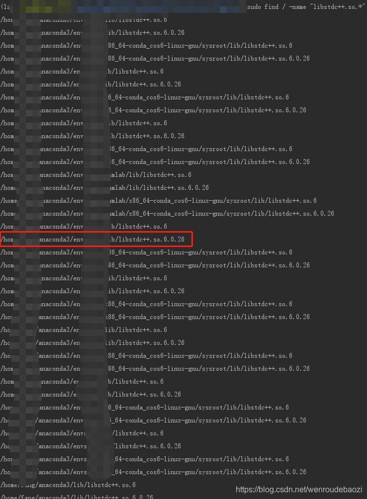 解决问题ImportError: /usr/lib/x86_64-linux-gnu/libstdc++.so.6: version ...
