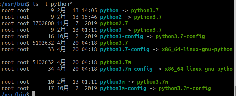 python链接情况