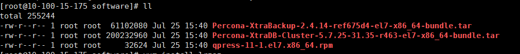 percona server，Percona XtraDB Cluster安裝