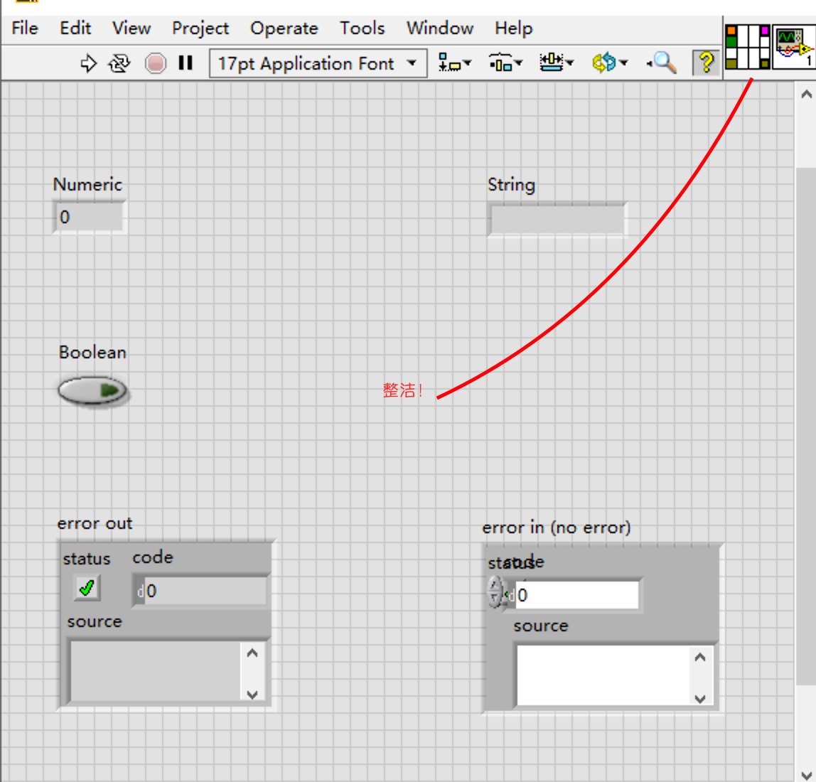 LabVIEW中QuickDrop功能的使用_labview quick drop快捷键CSDN博客