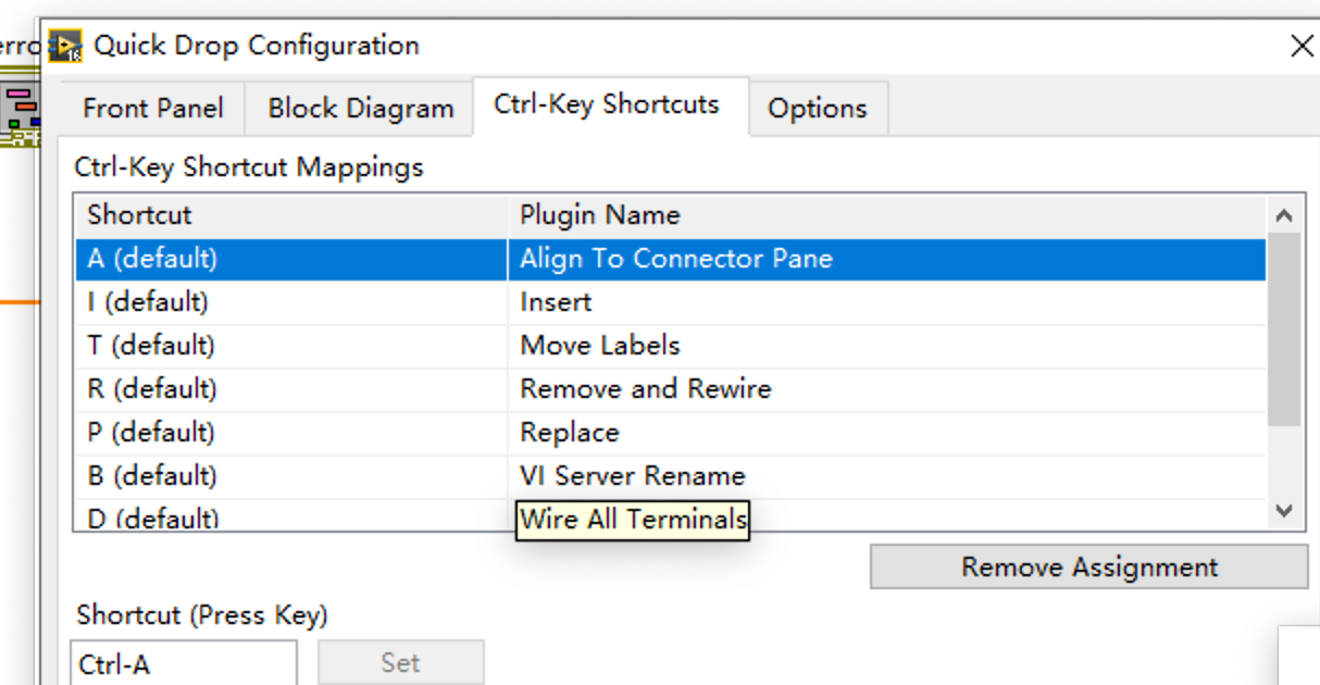 LabVIEW中QuickDrop功能的使用_labview quick drop快捷键CSDN博客