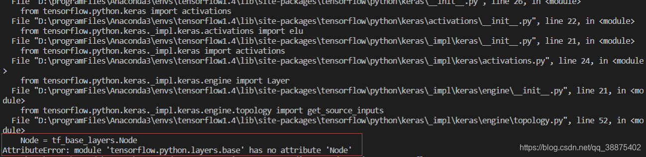 python - attributeerror: module 'apache beam' has no... AttributeError: module ‘tensorflow.python.layers.base‘ has no attribute ...