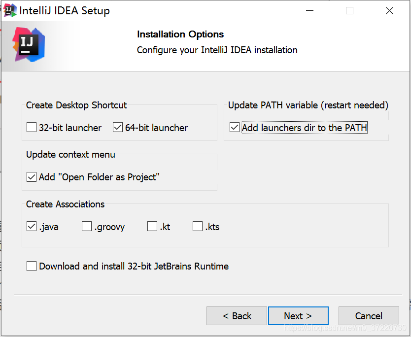 installation options