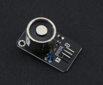 ▲ 直流吸盘式电磁铁模块 DC5V微型数字信号电磁铁传感器模块