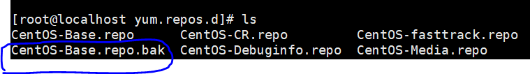 图片里面的CentOS-Base.repo是执行wget后下载的