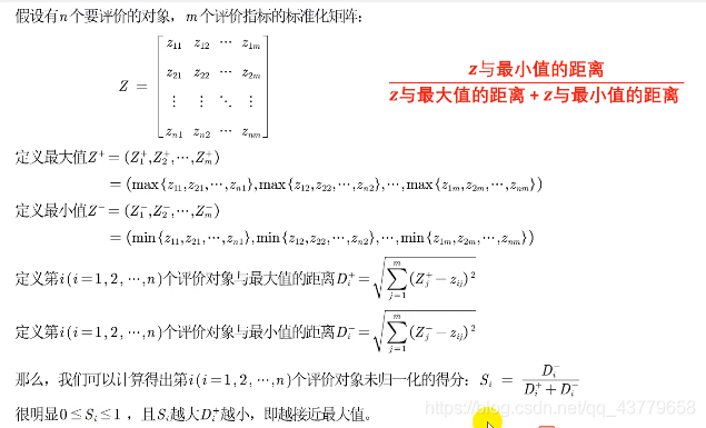 Calculate indicator score