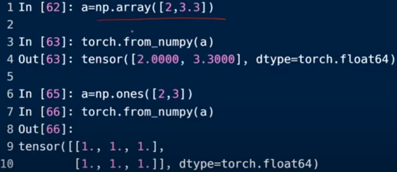 pytorch的tensor操作 1