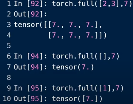 pytorch的tensor操作 1