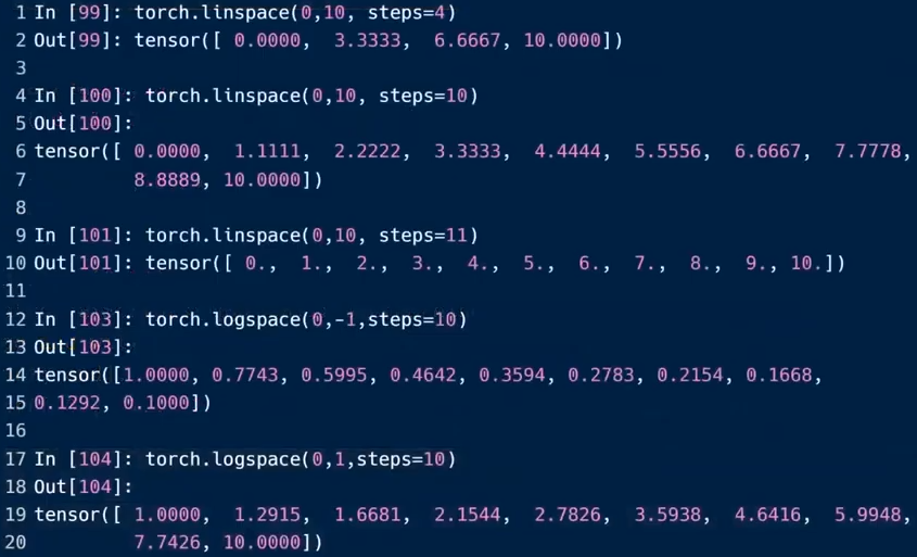 pytorch的tensor操作 1