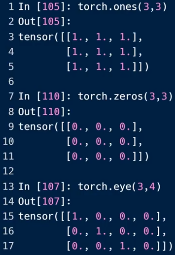 pytorch的tensor操作 1
