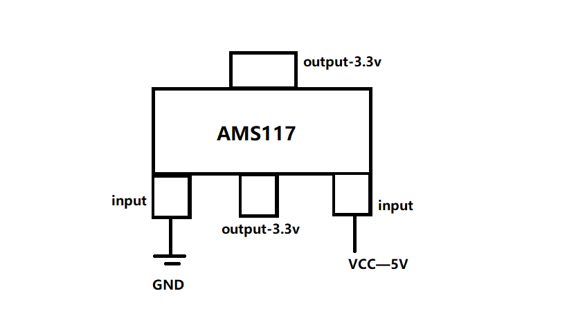 ams1117稳压芯片引脚图图片