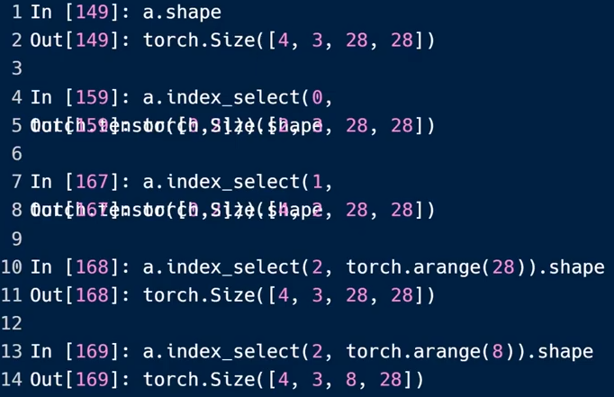 pytorch的tensor操作 1