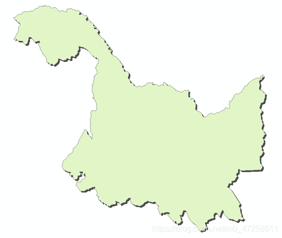 单一颜色的“阴影”效果图