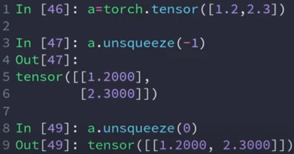 pytorch的tensor操作 1