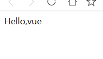 Hello,vue