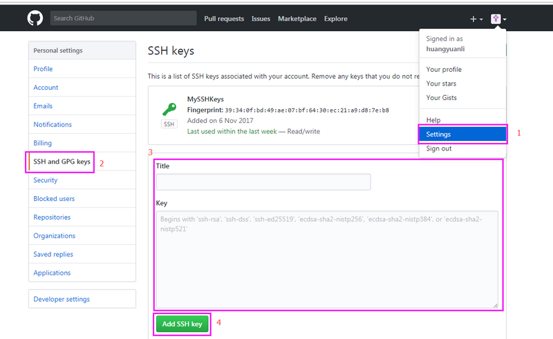 git将本地项目上传到github