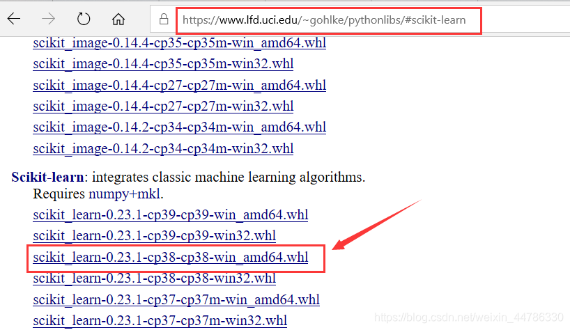 Python安装numpy、sklearn等第三方库_python3.8安装sklearn-CSDN博客