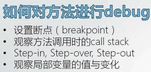 《C#入门详解》刘铁猛——Lesson8-9 方法的定义、调用与调试