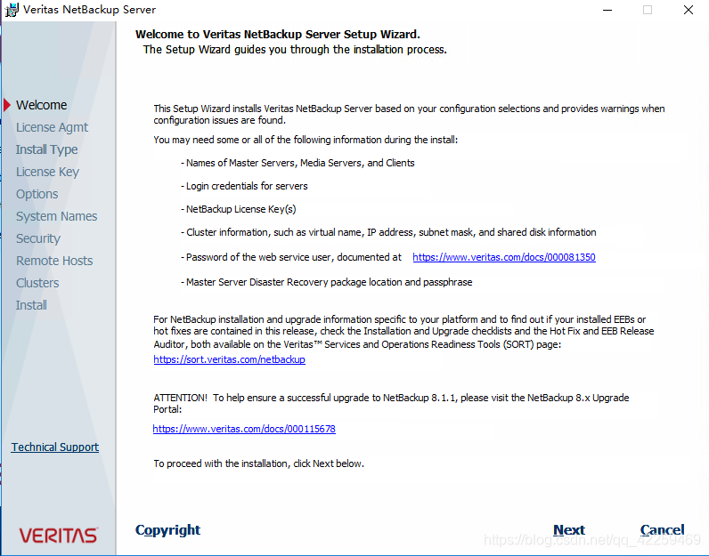 Veritas NetBackup8.1.1安装_nbwebsvc_勤奋的树懒的博客CSDN博客