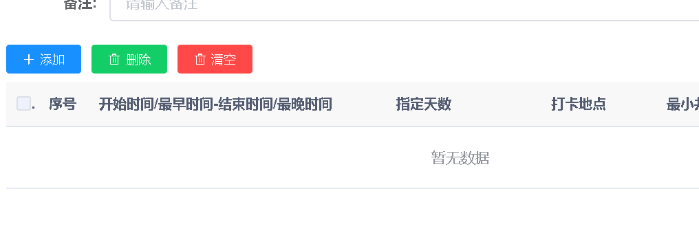 Vue中实现清空数组和清空el-table