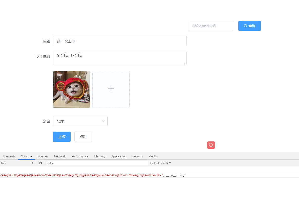 element-ui上传图片小demo_elementui 图片上传并回显 demo-csdn博客