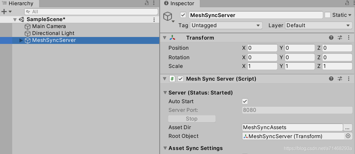 MeshSyncServerComponent