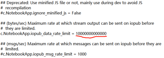 Jupyter】 Iopub Data Rate Exceeded_Light-124的博客-Csdn博客