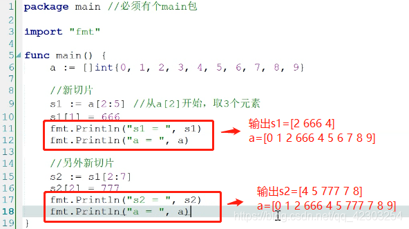 切片和底层数组的关系