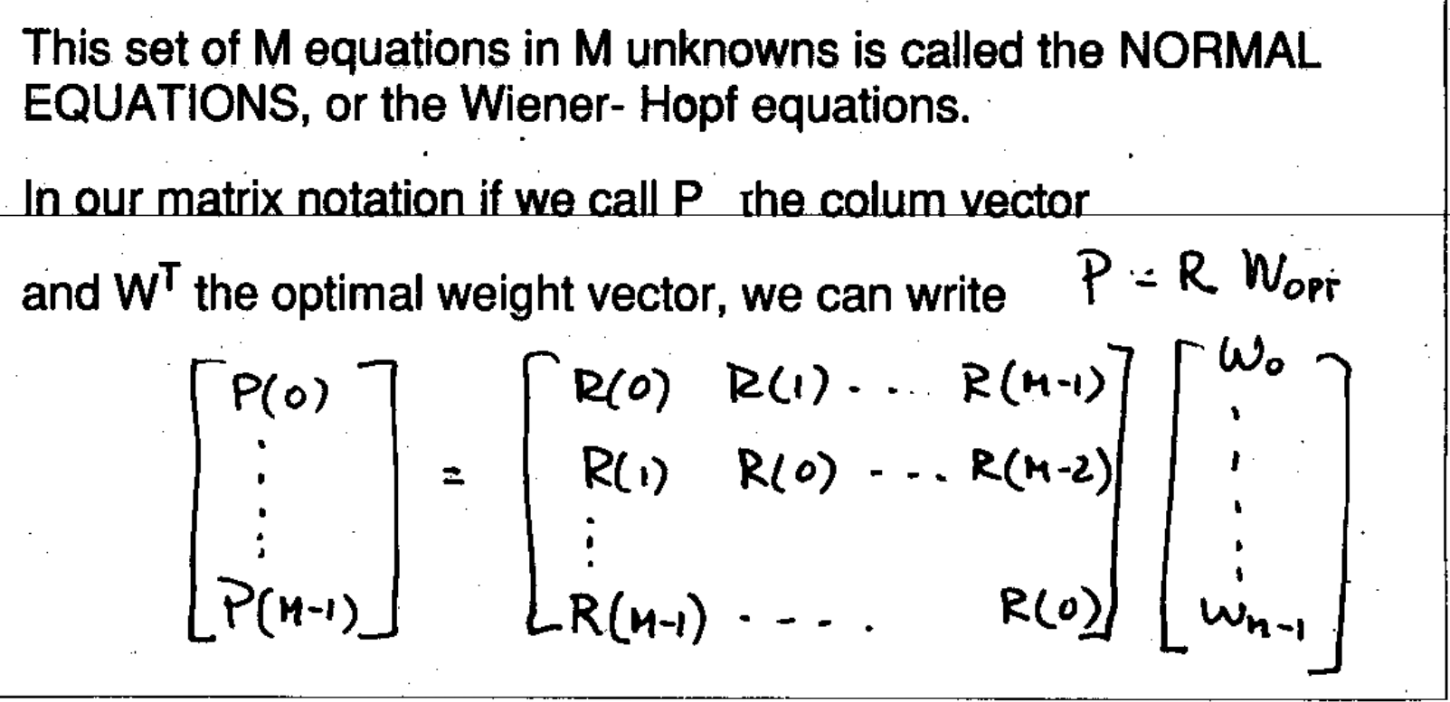 机器学习时间序列之Wiener Solution_随机wiener过程是机器学习吗?-CSDN博客