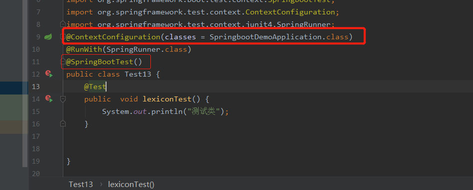 ava.lang.IllegalStateException: Unable to find a @SpringBootConfiguration,