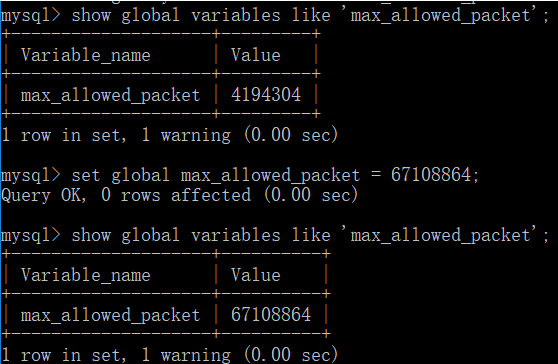 动态绑定mysql变量报错