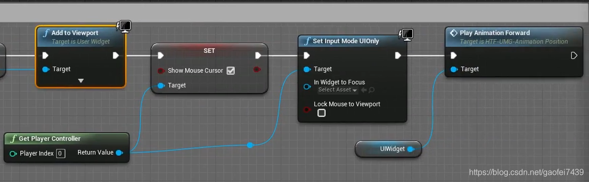 UMG笔记——关于UMG 的一些基础知识和动画的实现_umg 百分比-CSDN博客